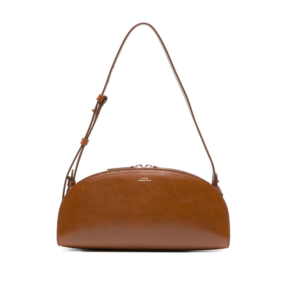 Demi-Lune leather shoulder bag