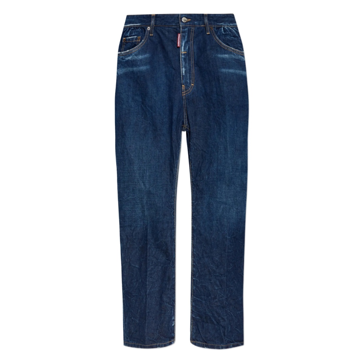 distressed five-pockets jeans