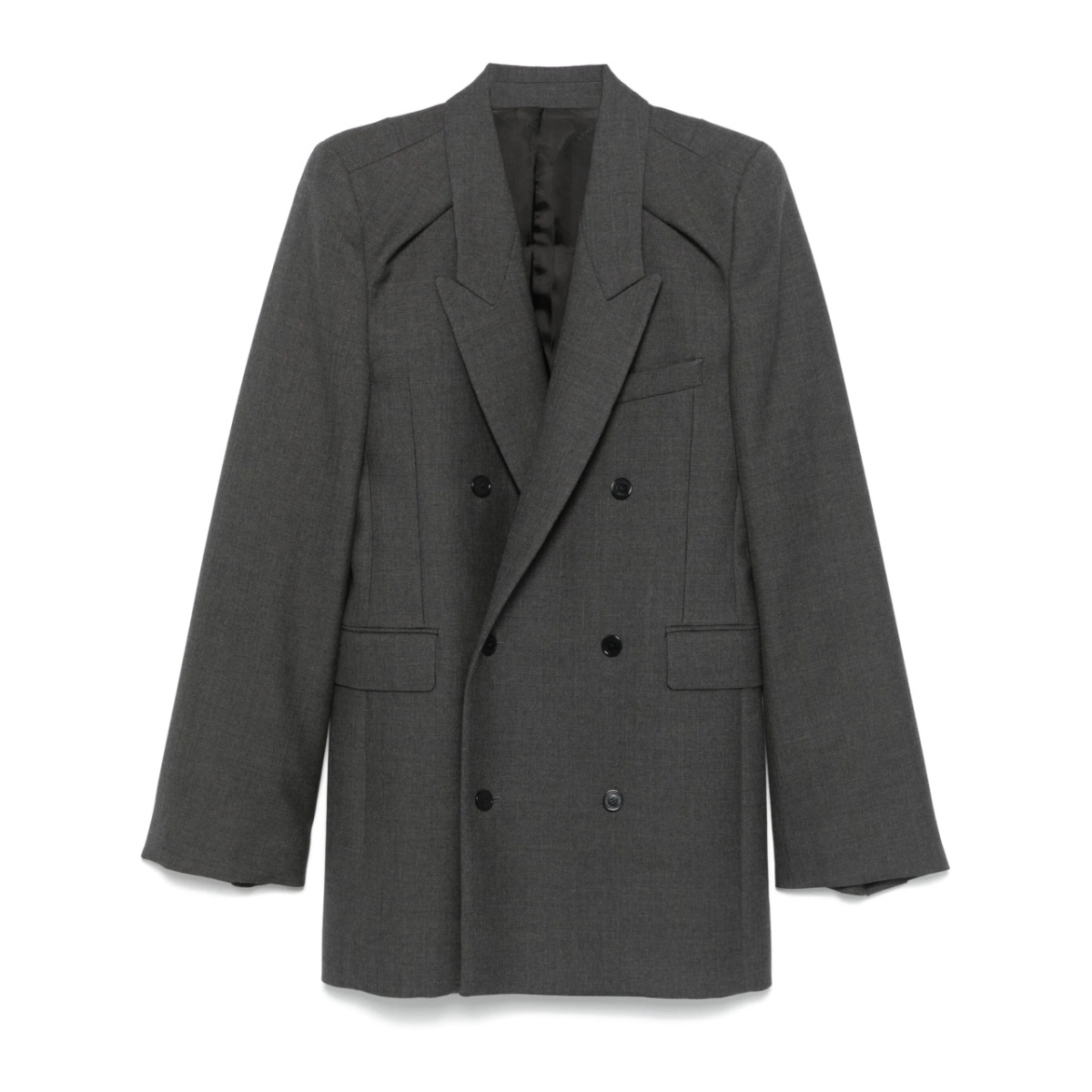 double-breasted blazer
