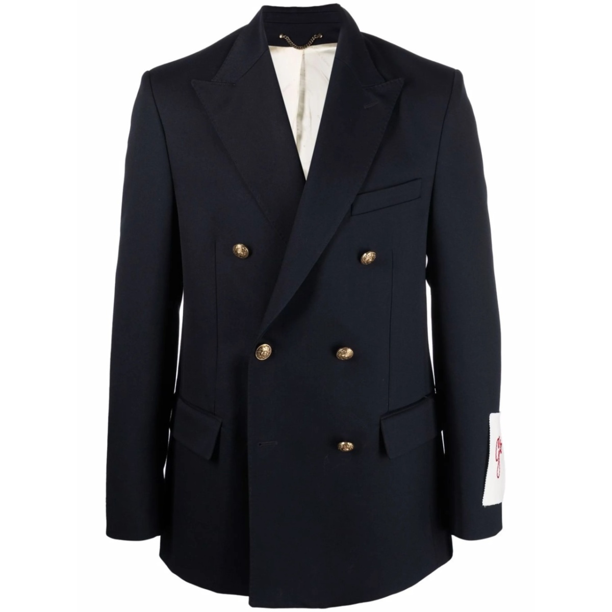 double-breasted blazer