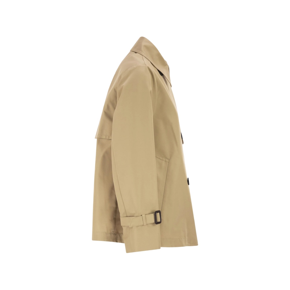 double-breasted trench jacket - Img 3