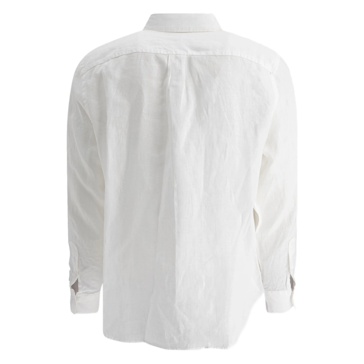 double-pocket linen shirt - Img 2