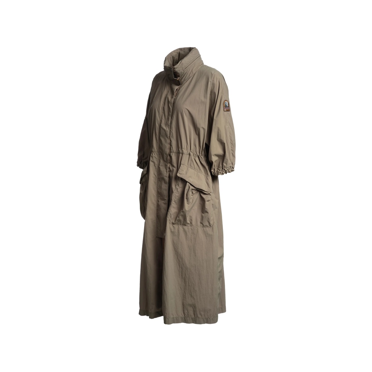 drawstring parka coat - Img 3