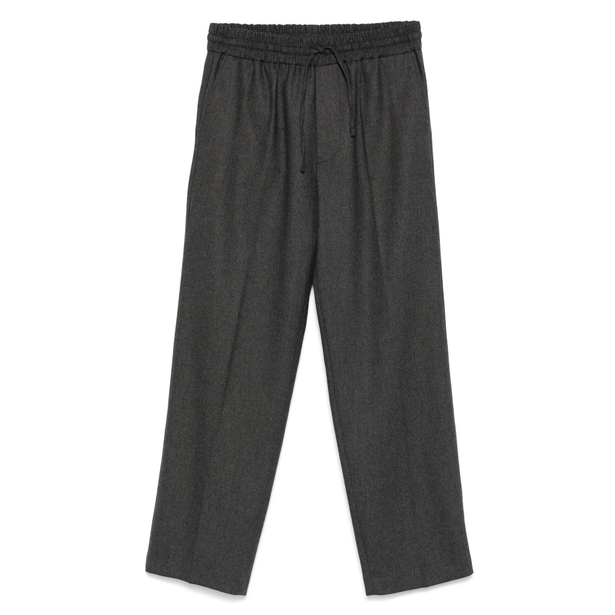 drawstring-waist trousers