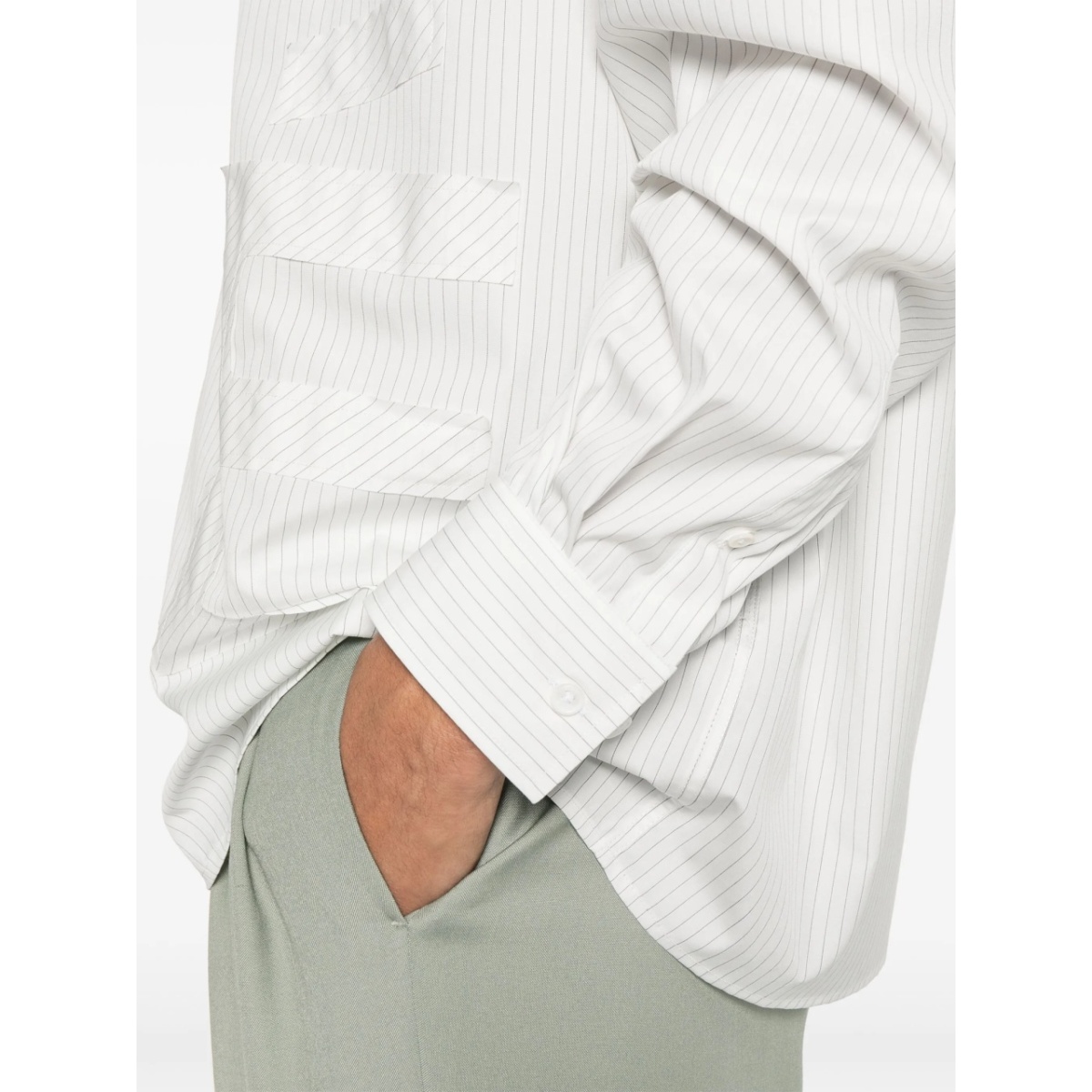 E-patch striped shirt - Img 5