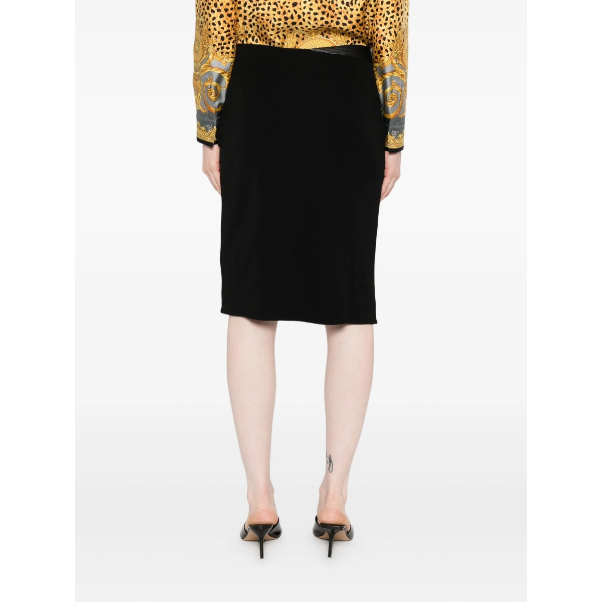 embellished draped skirt - Img 4