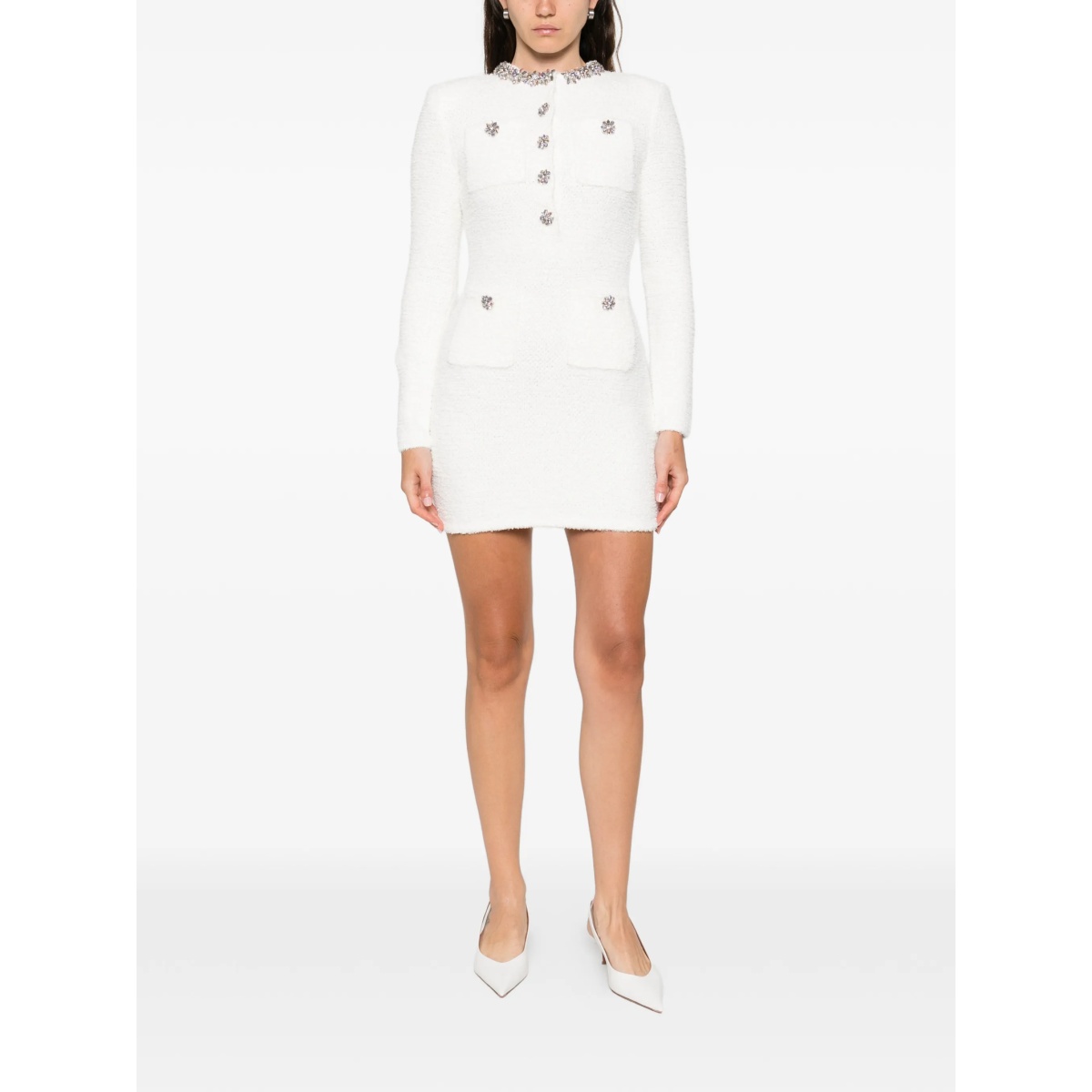 embellished pocket mini dress - Img 2