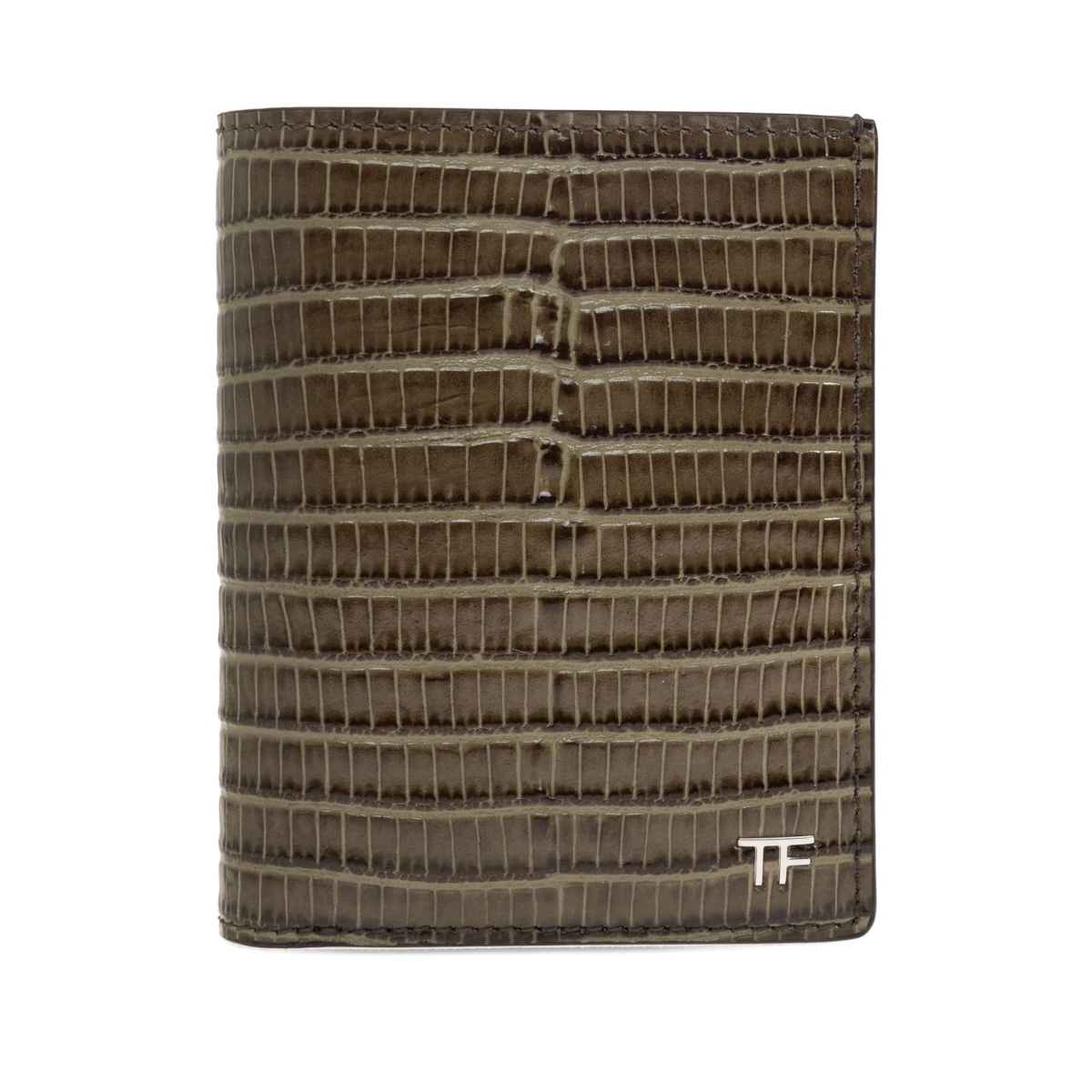 embossed leather wallet