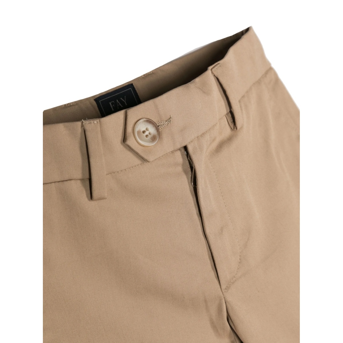 embroidered-logo cotton-blend shorts - Img 3