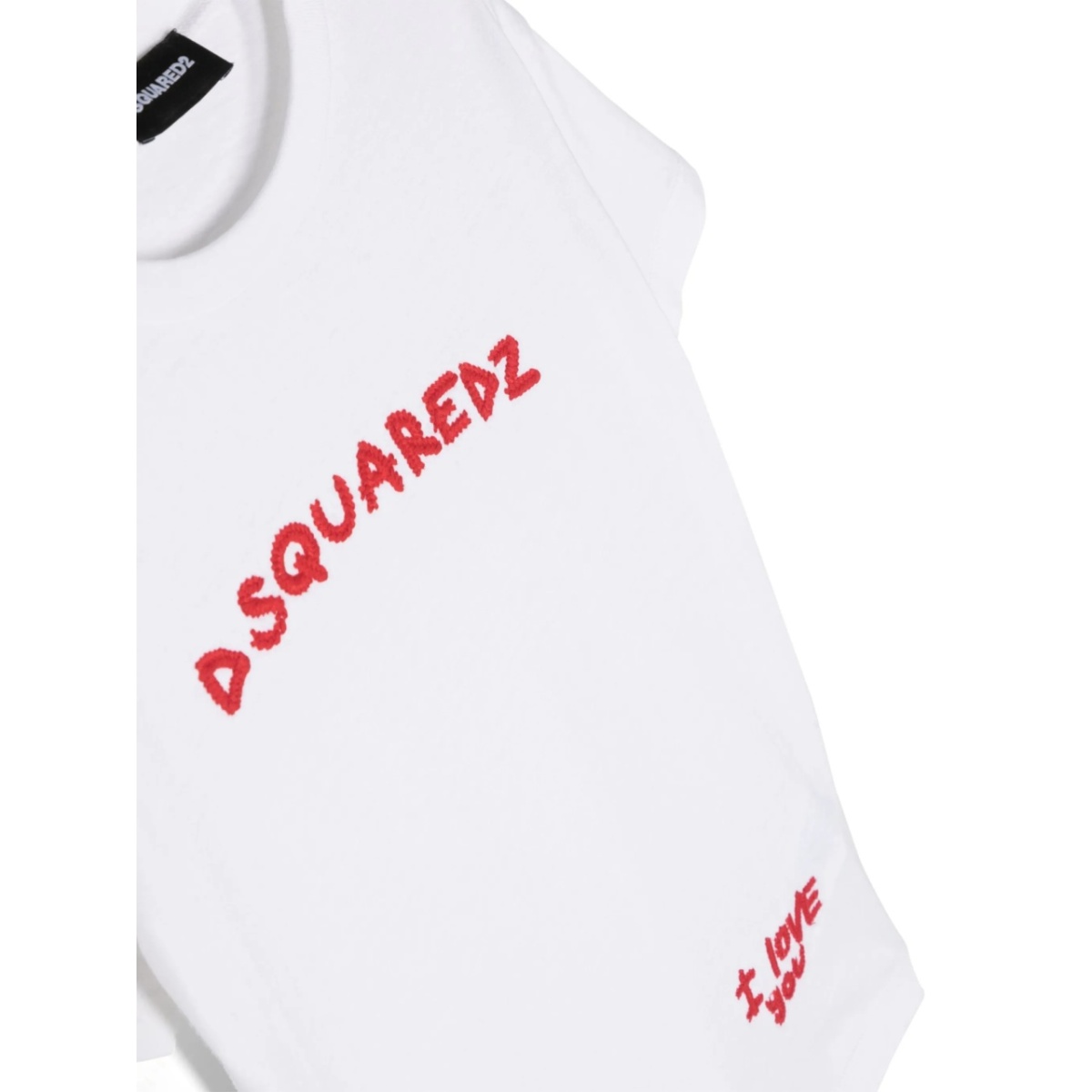 embroidered-logo cotton T-shirt - Img 3