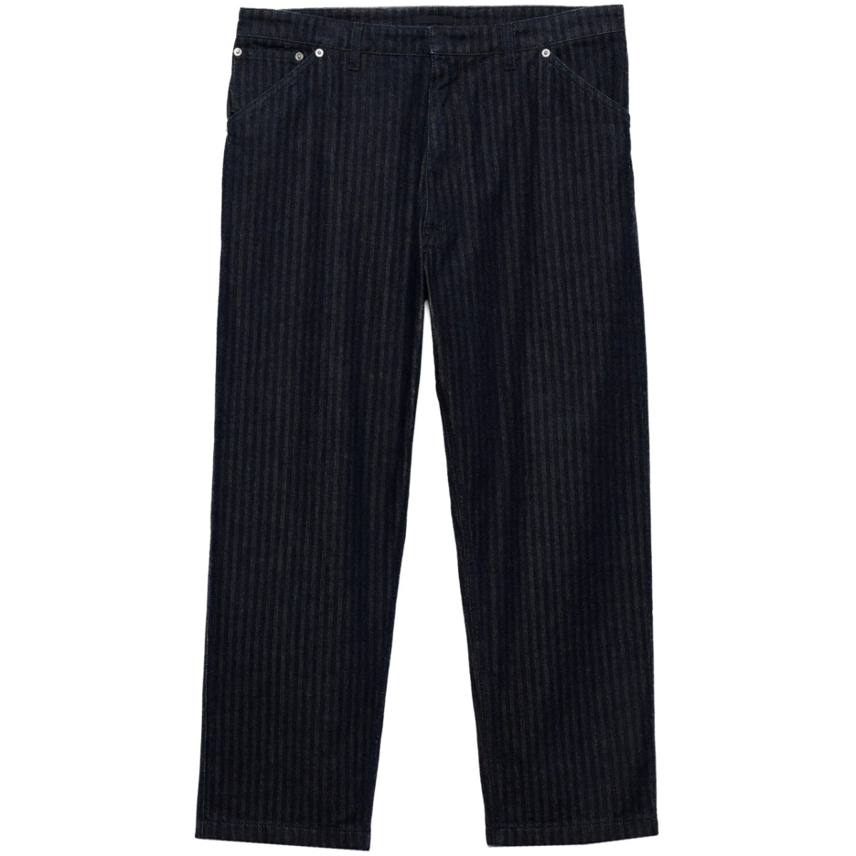 enamel-triangle logo trousers