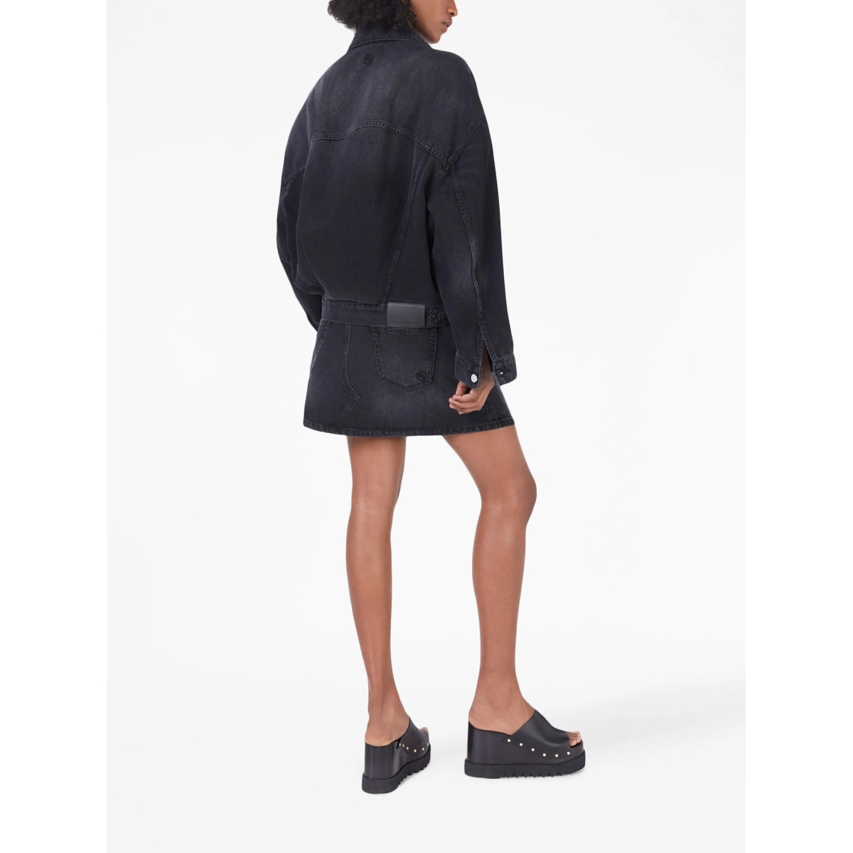 Falabella denim mini skirt - Img 3