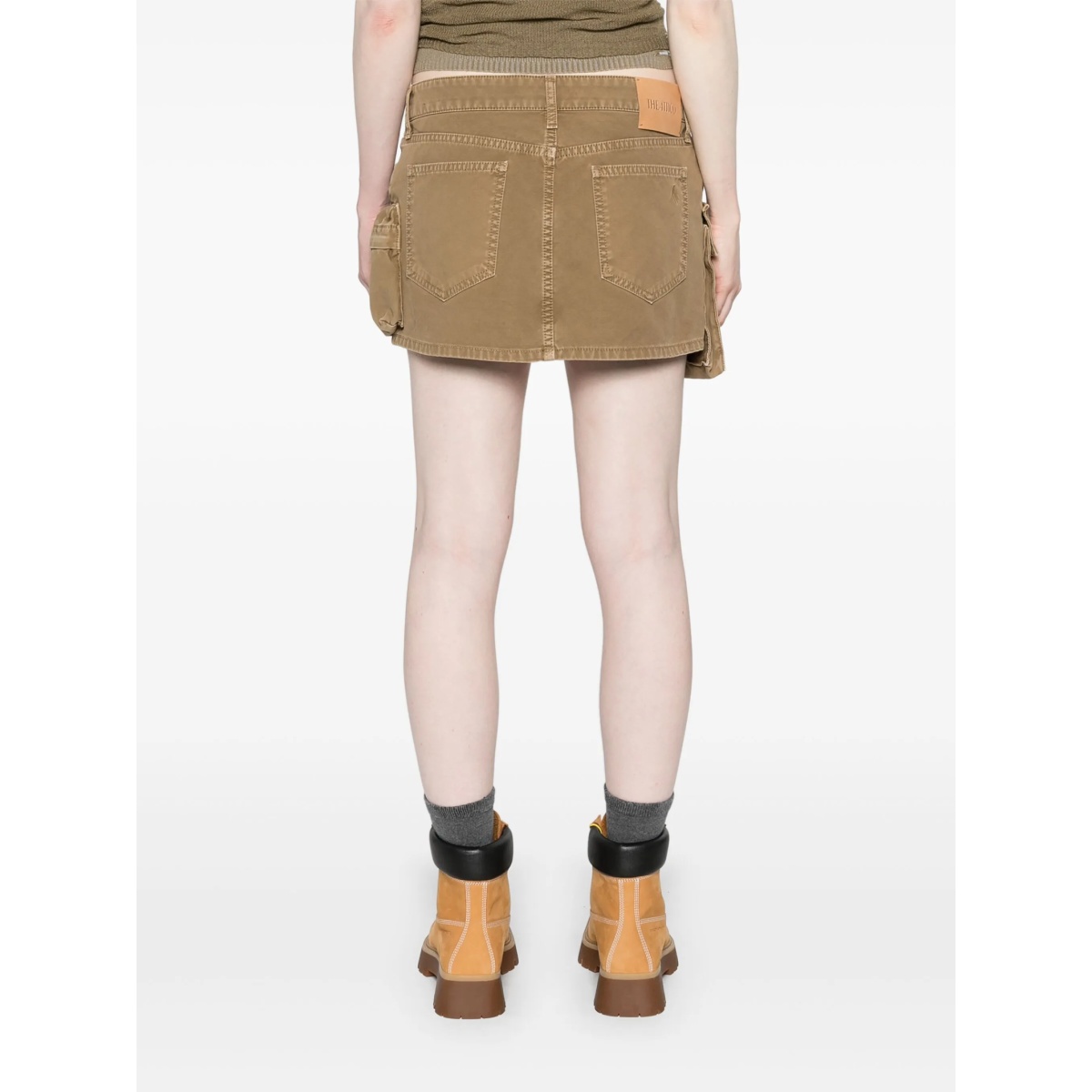 Fay denim cargo miniskirt - Img 4