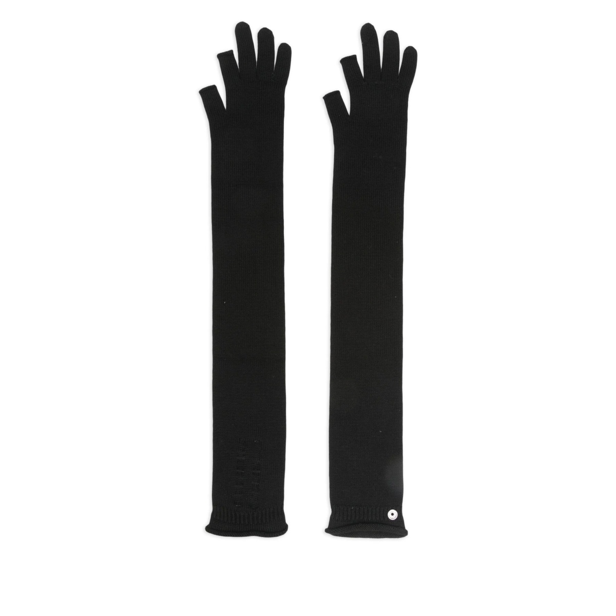 fingerless wool gloves