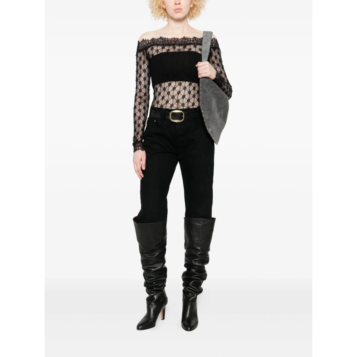 floral-lace top - Img 2