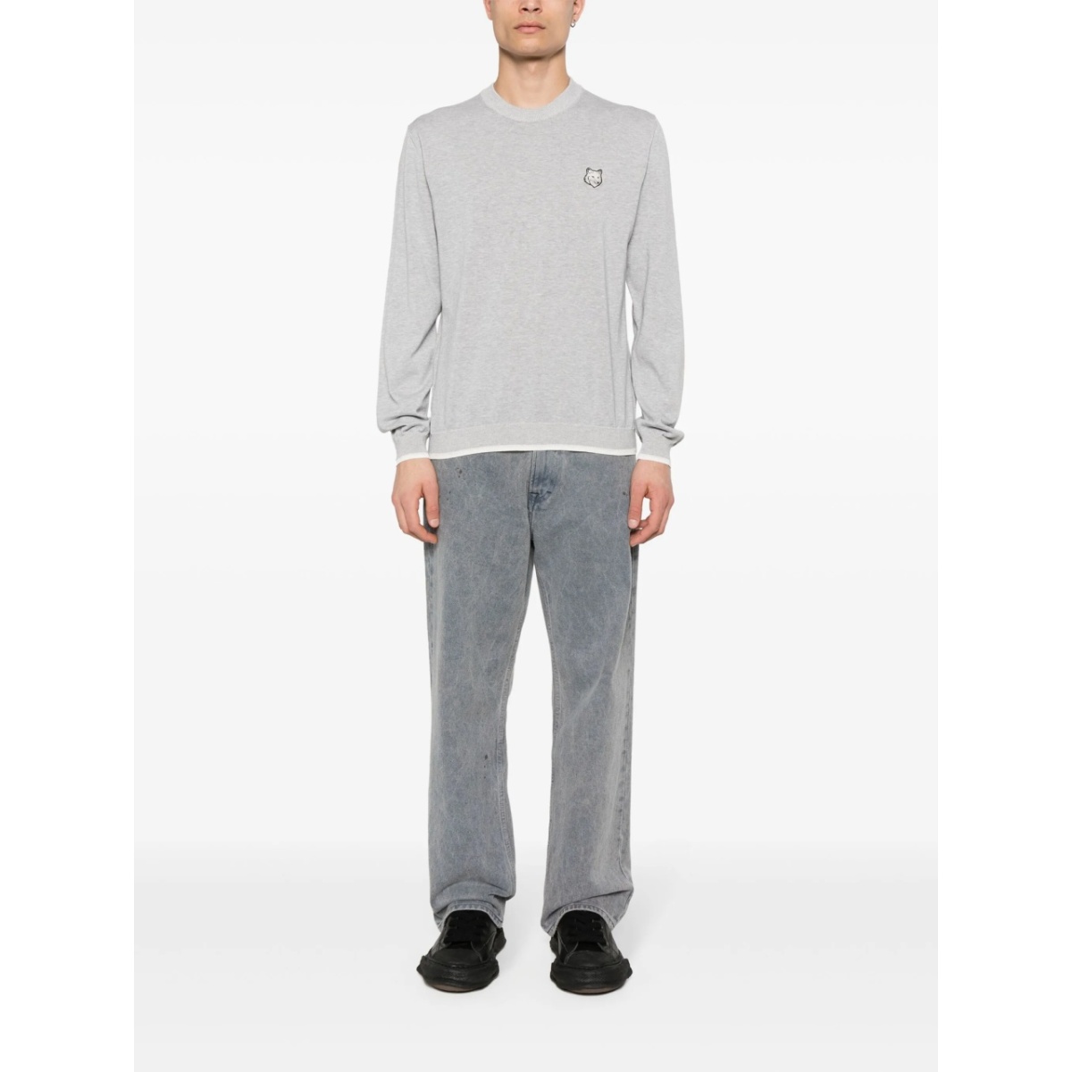fox-motif knitted jumper - Img 2