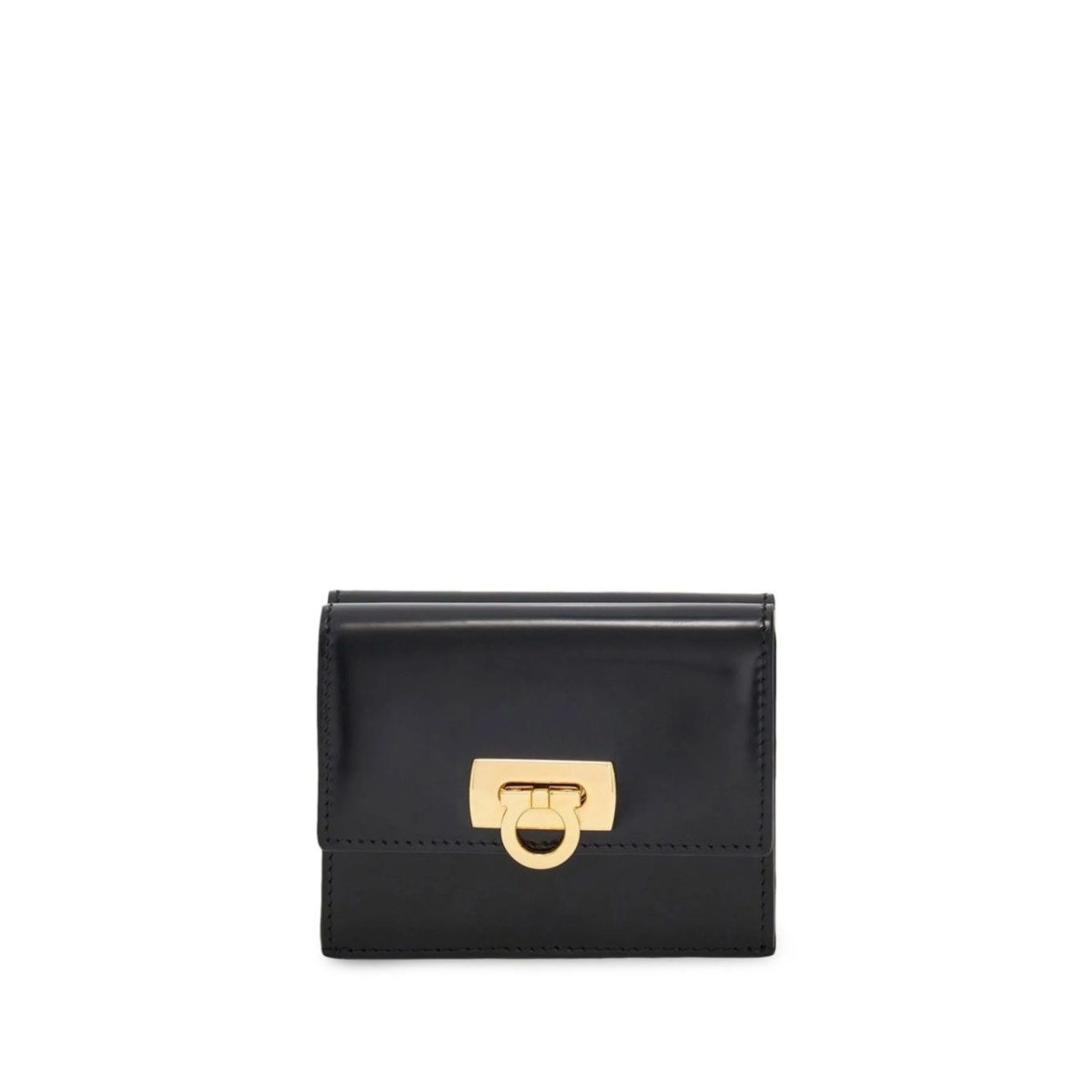 Gancini clasp wallet