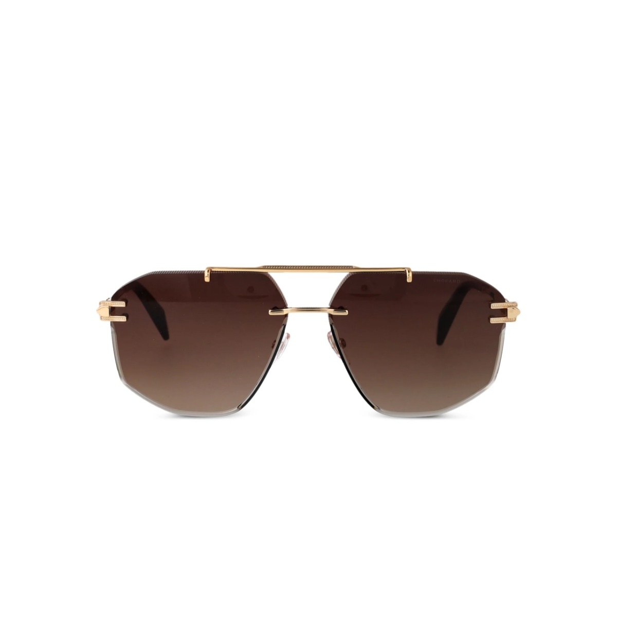 geometric frame sunglasses