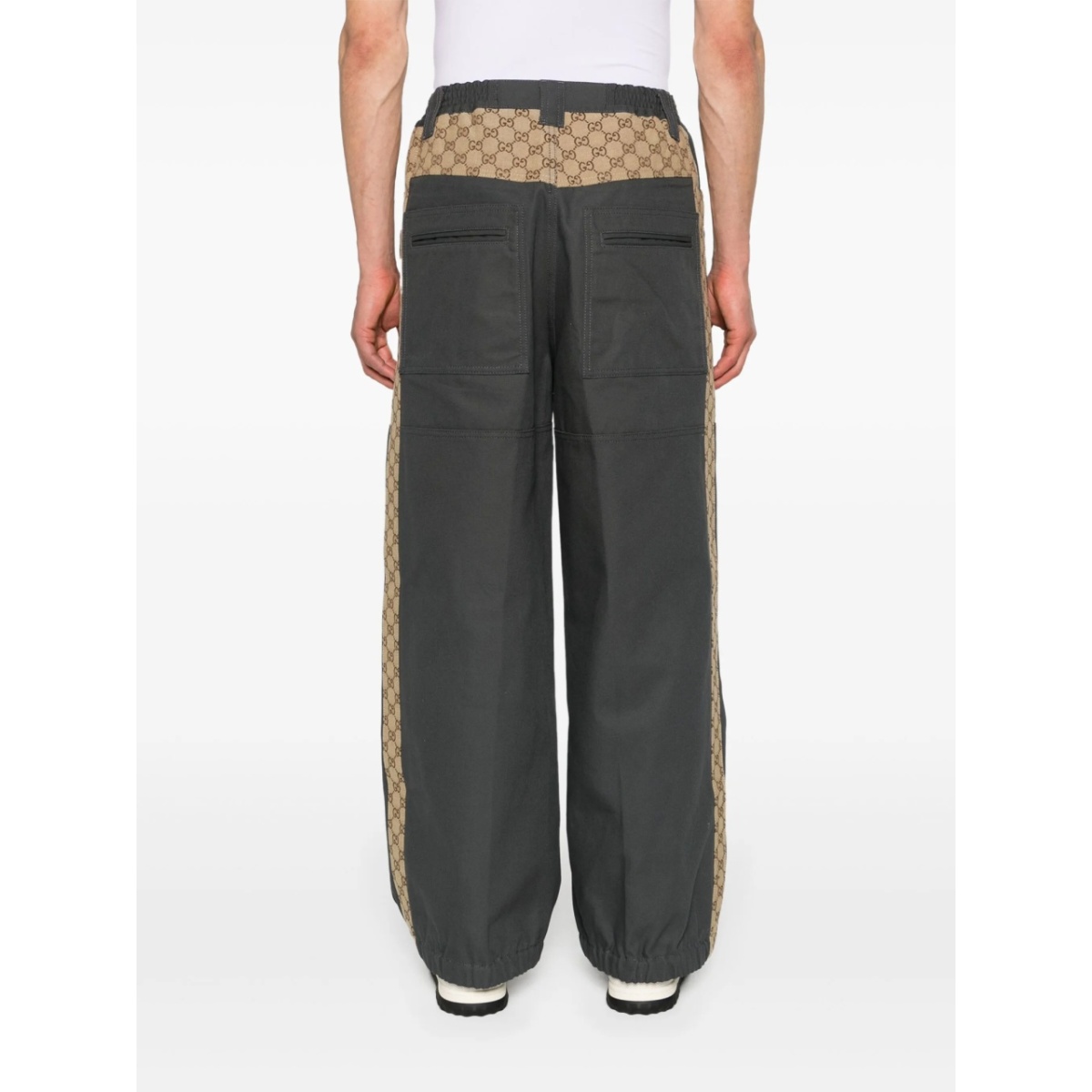 GG Supreme canvas trousers - Img 4