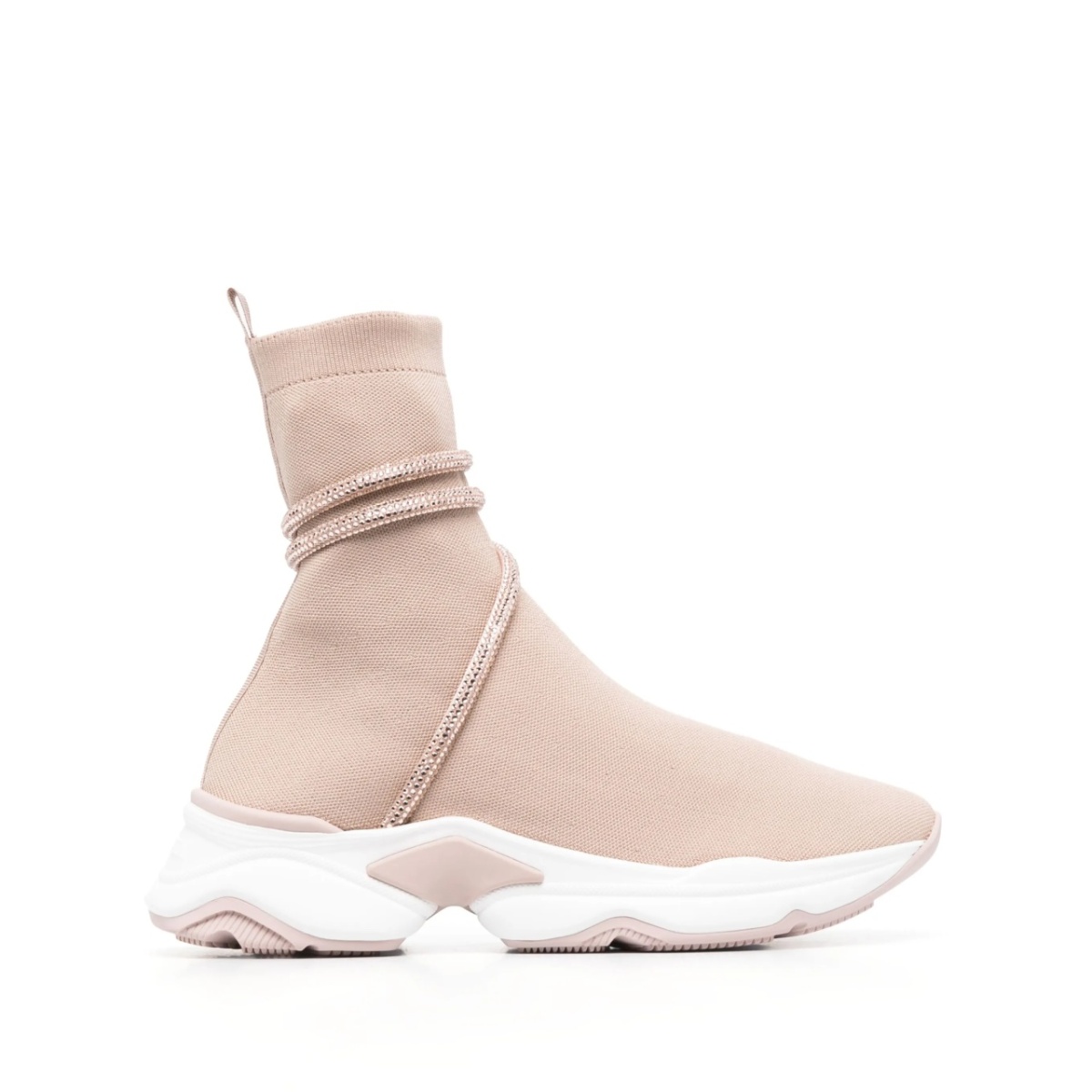 glitter-wrap sock-ankle sneakers