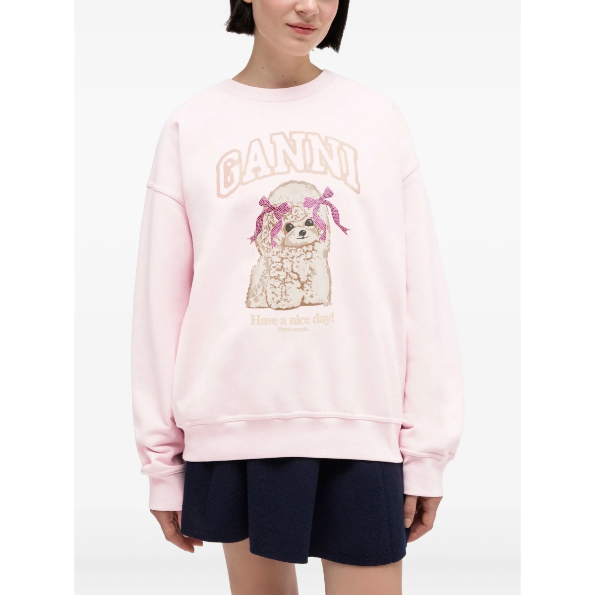 graphic-print sweatshirt - Img 3