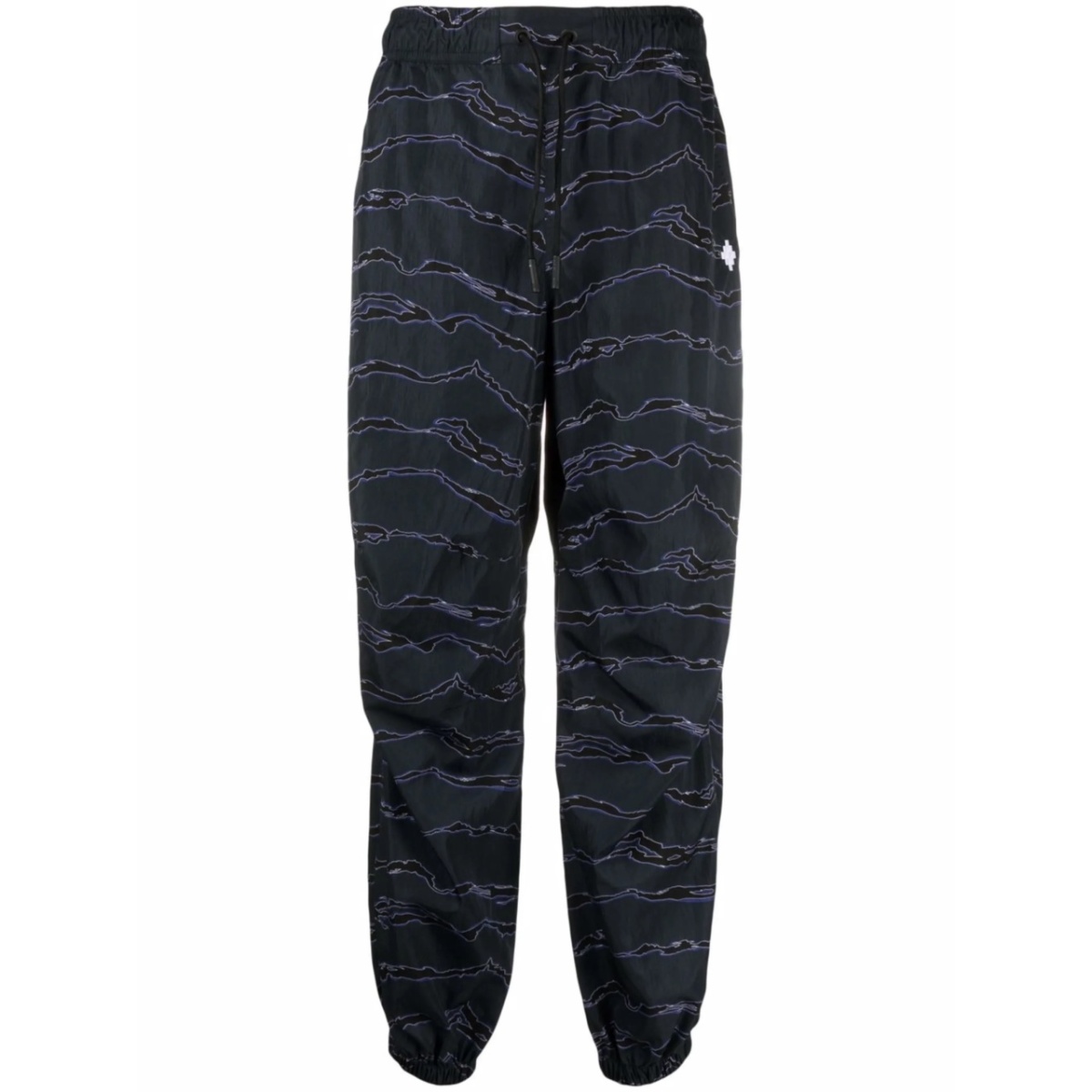 graphic-print track pants