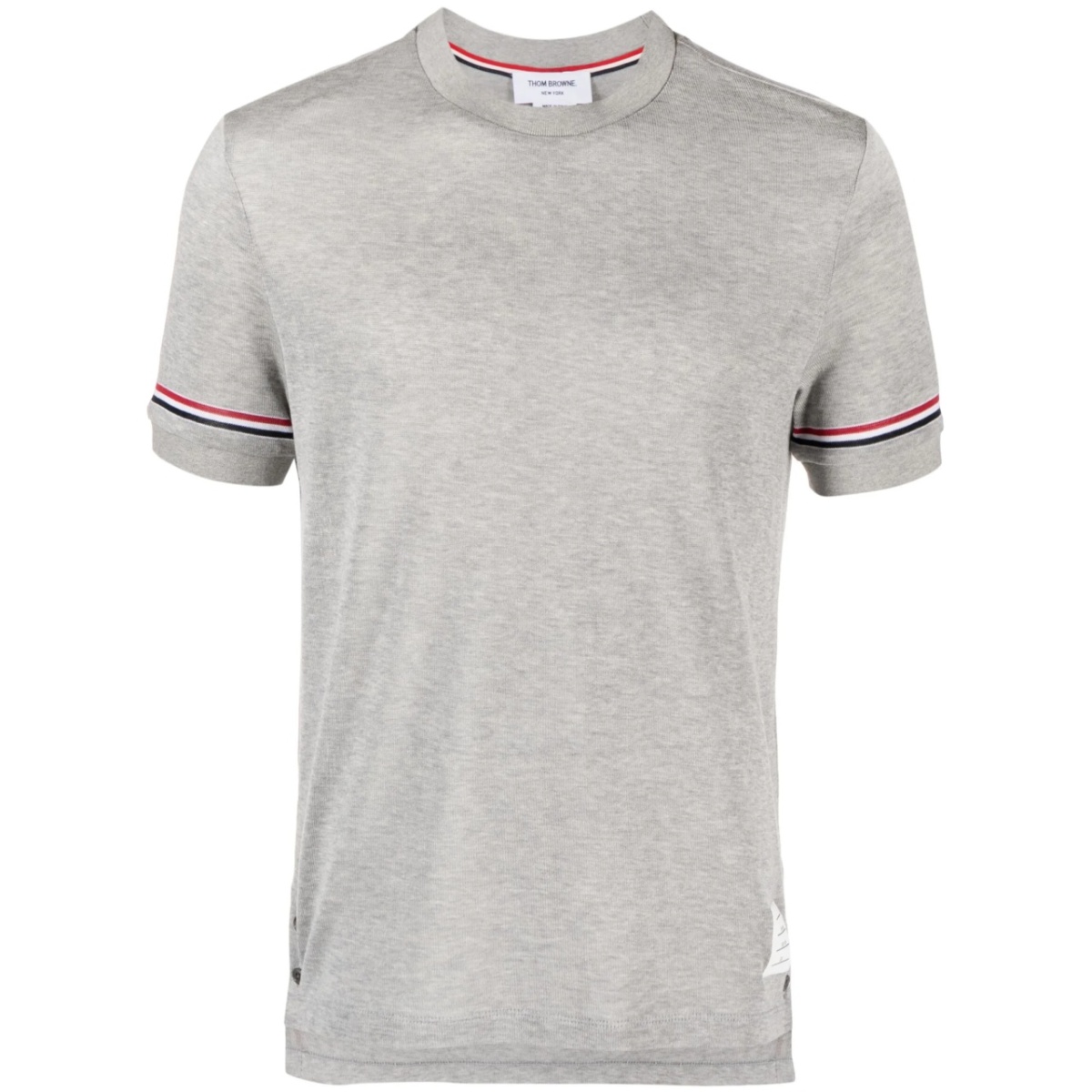 grosgrain-loop short-sleeve T-shirt