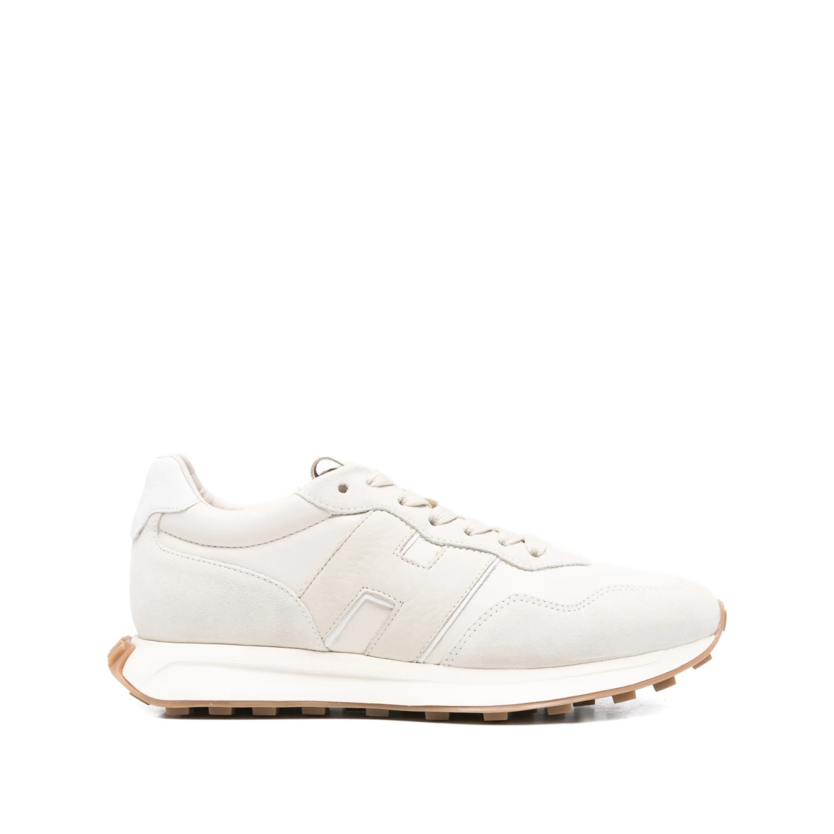 H-logo platform sneakers