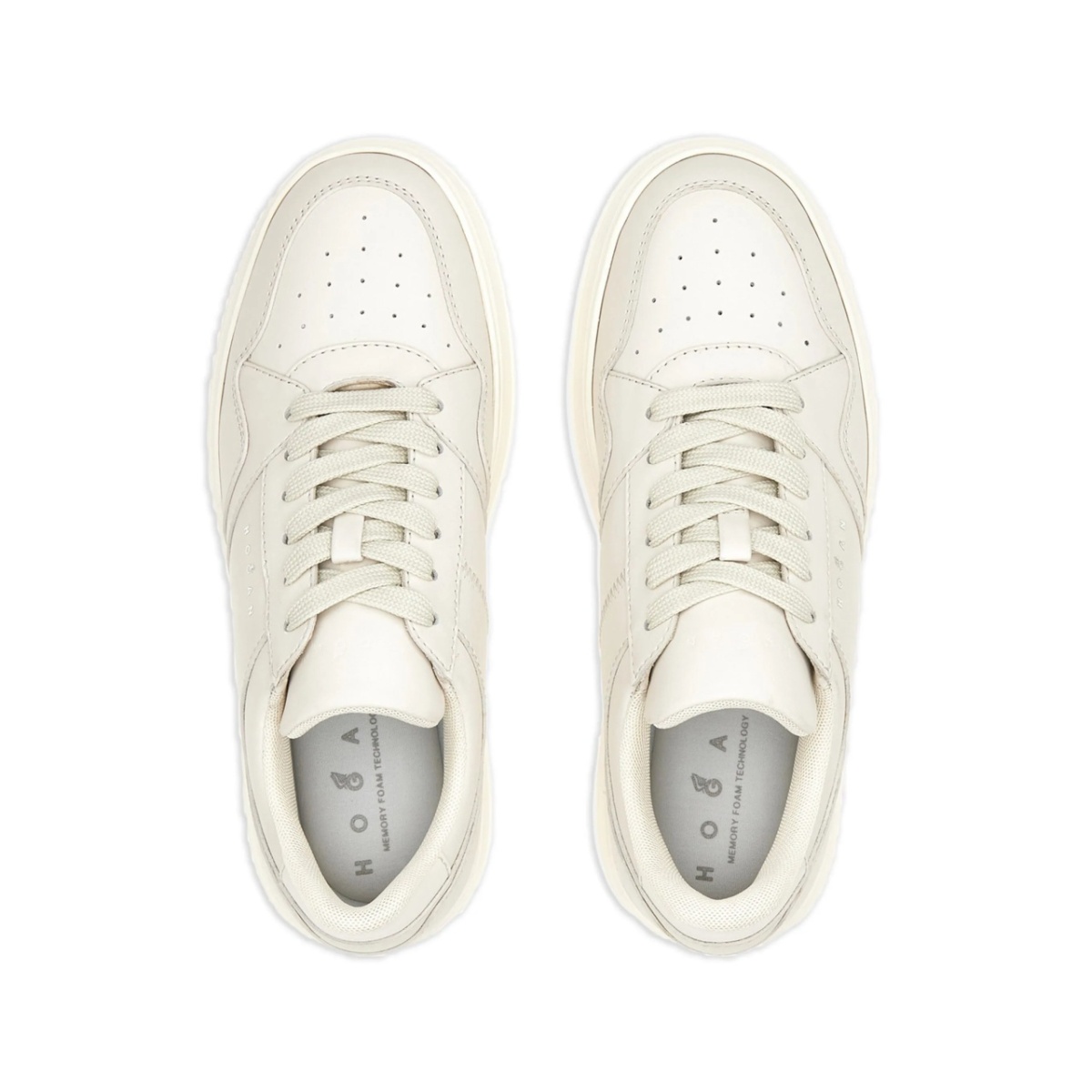 H670 flatform leather sneakers - Img 5