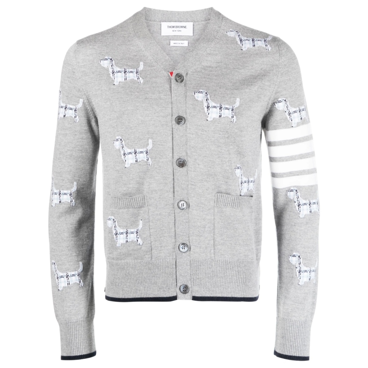 Hector-motif 4-Bar cardigan