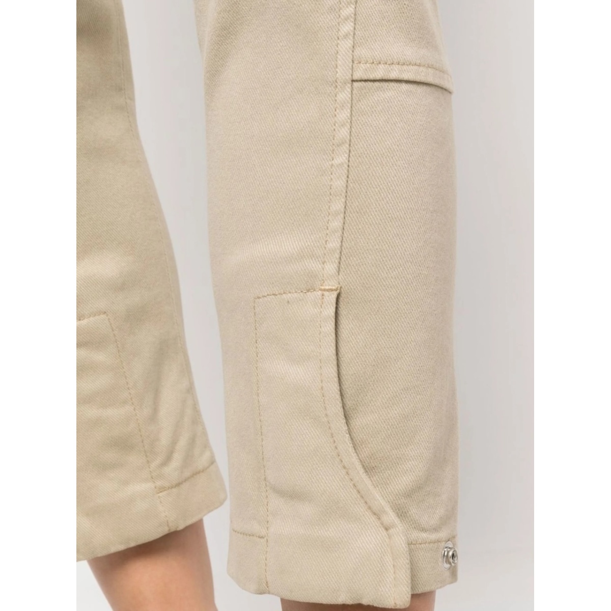 high-waisted wool trousers - Img 5