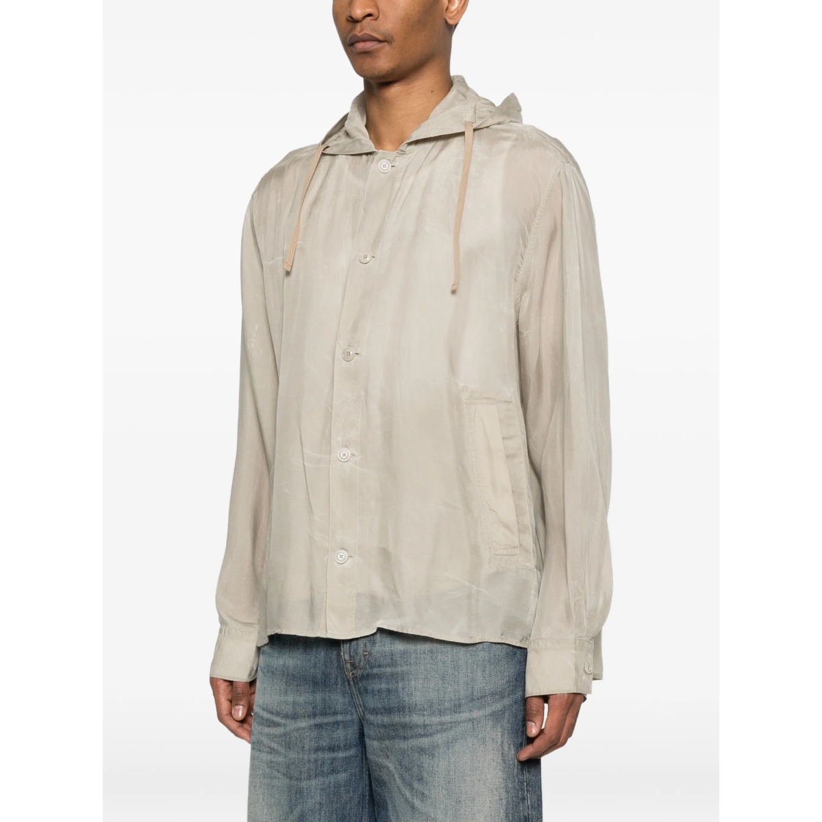 hooded-neck shirt - Img 3