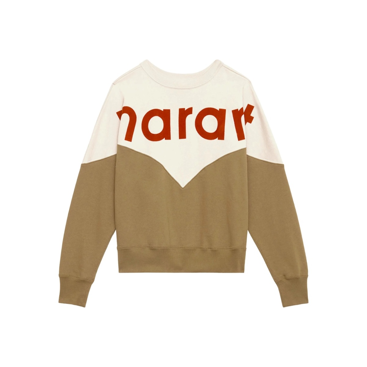 Houston colour-block logo sweatshirt