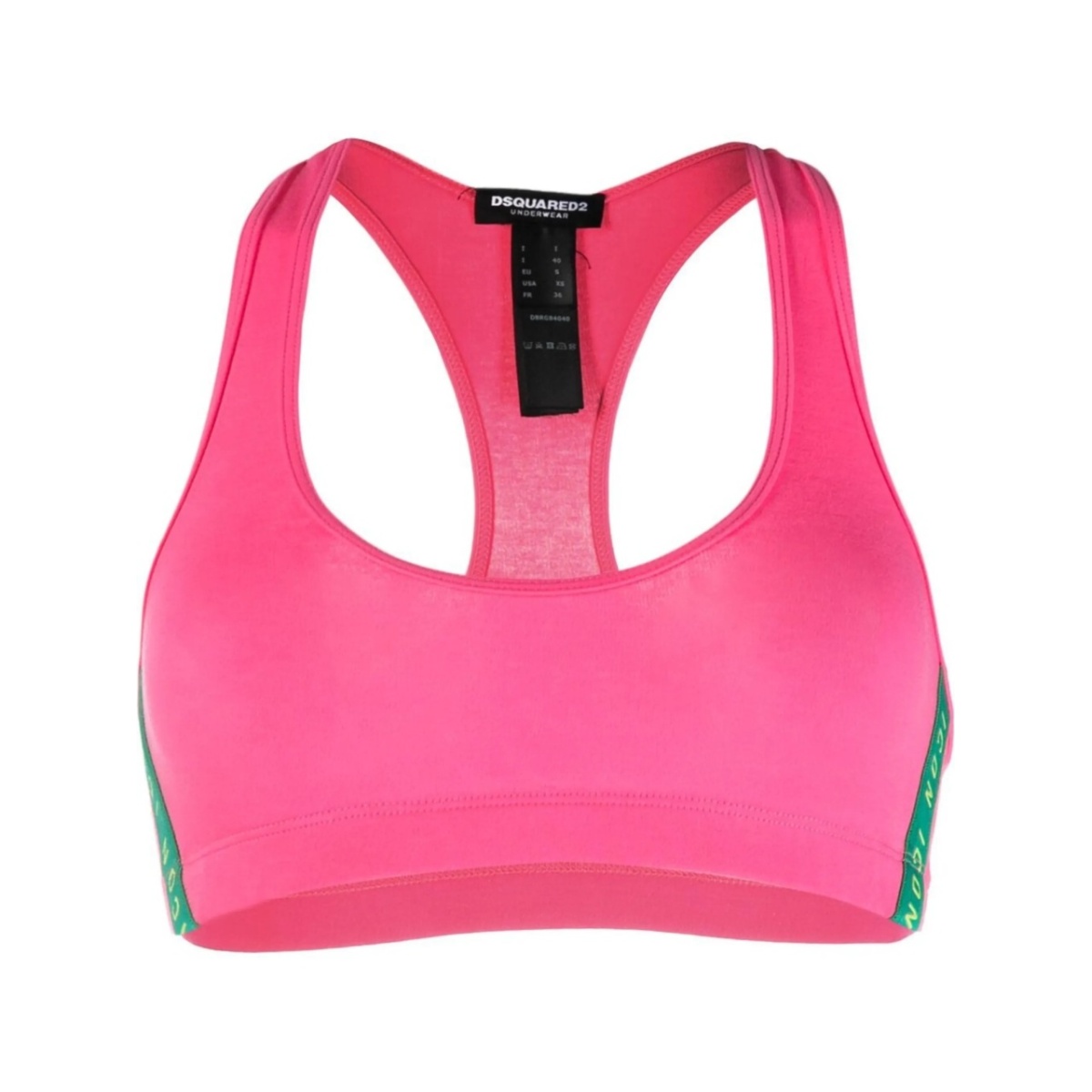 Icon color-block bikini top