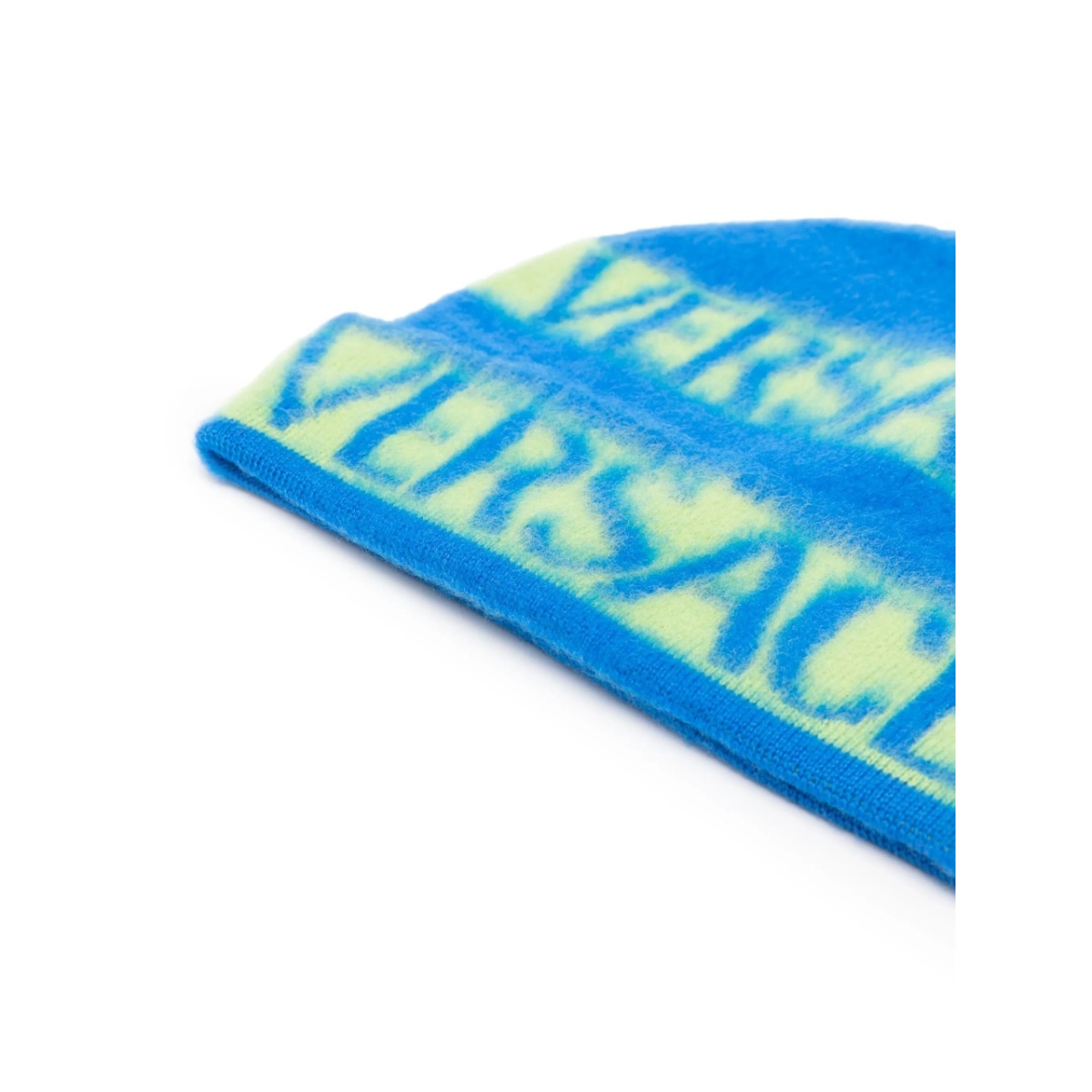intarsia knit-logo virgin wool beanie - Img 2