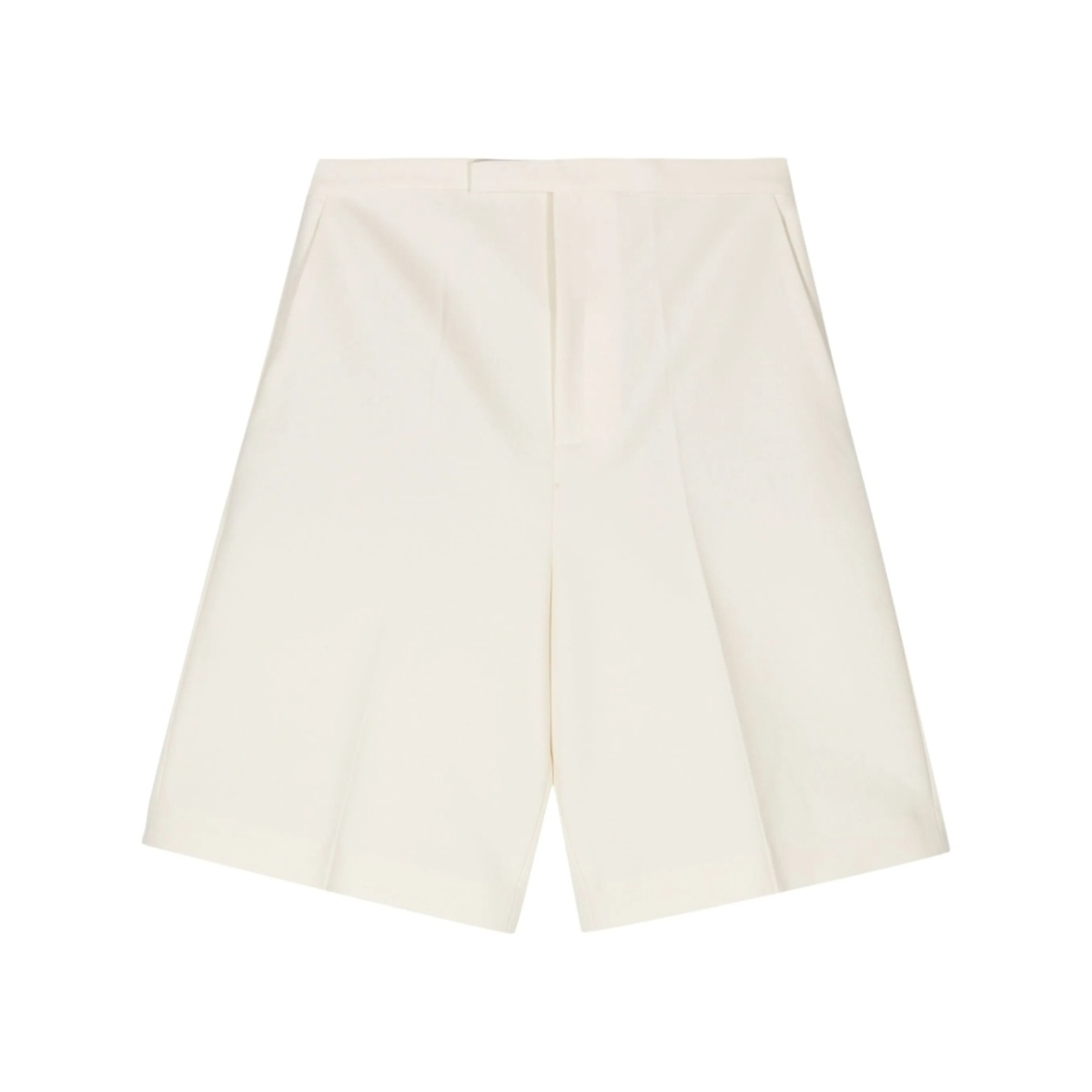 interlocking-twill tailored shorts