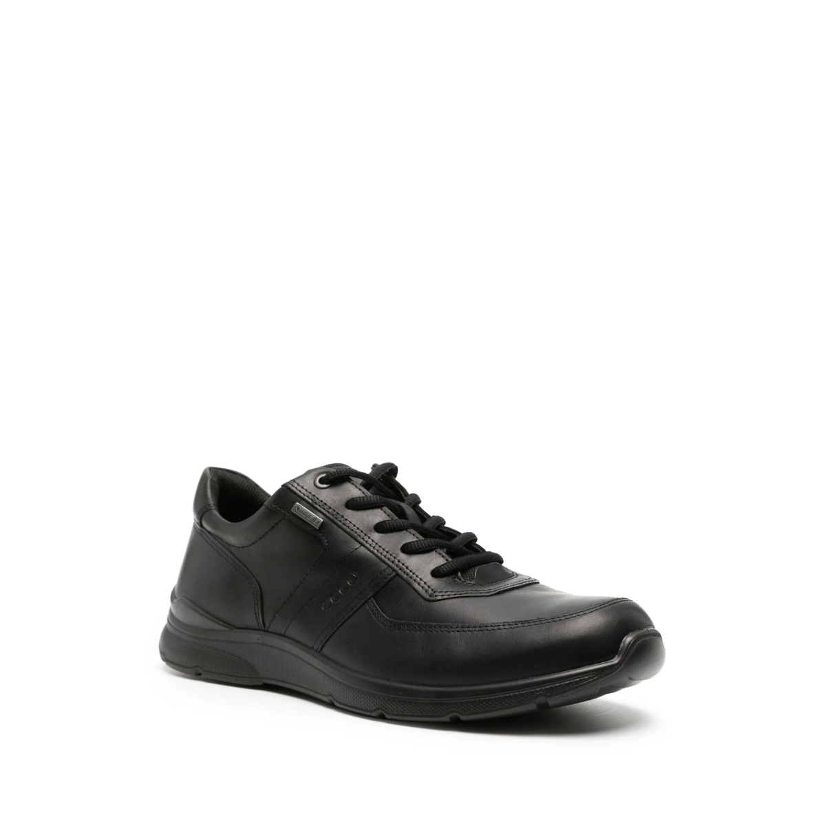 Irving logo-embossed leather sneakers - Img 2