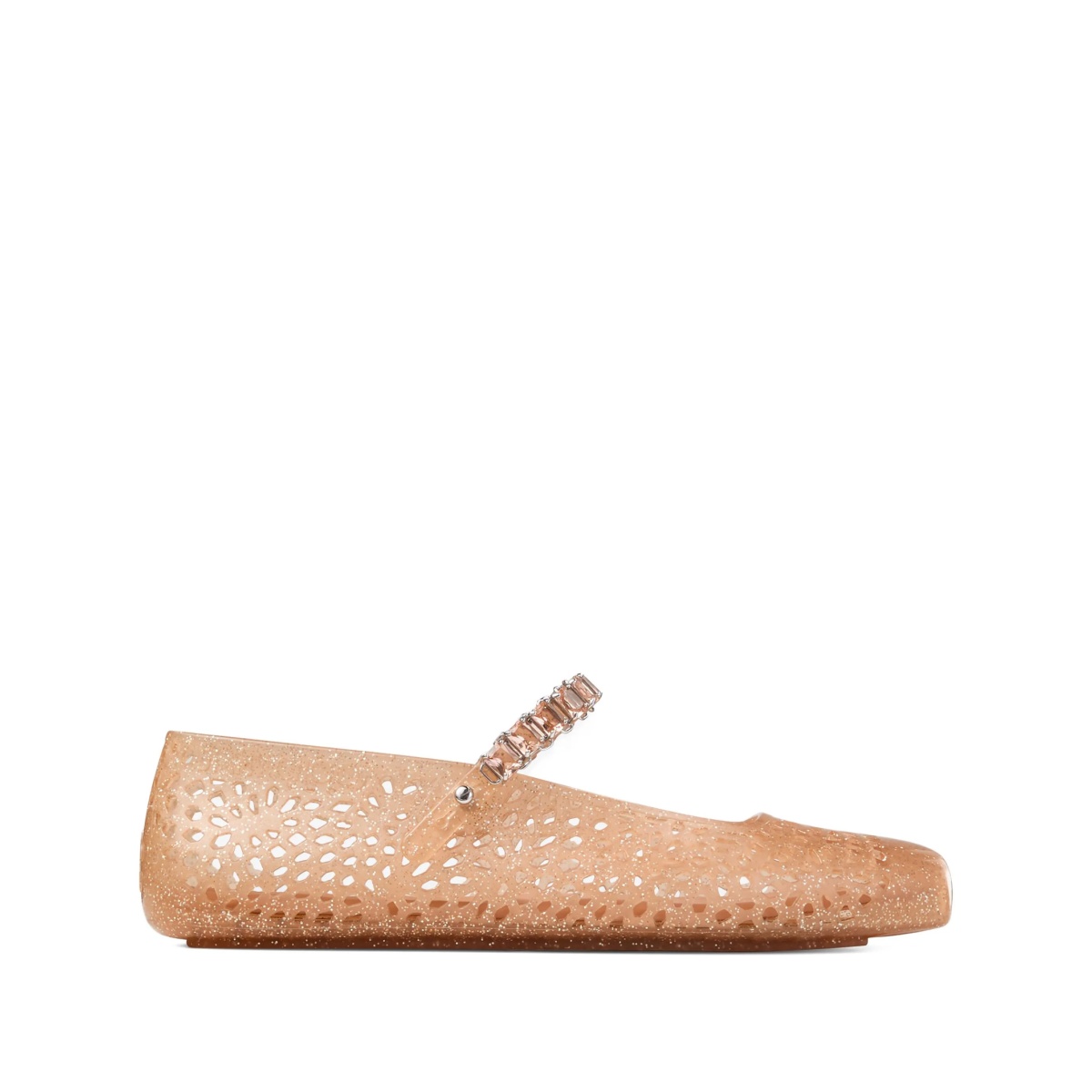 Jelly ballet flats