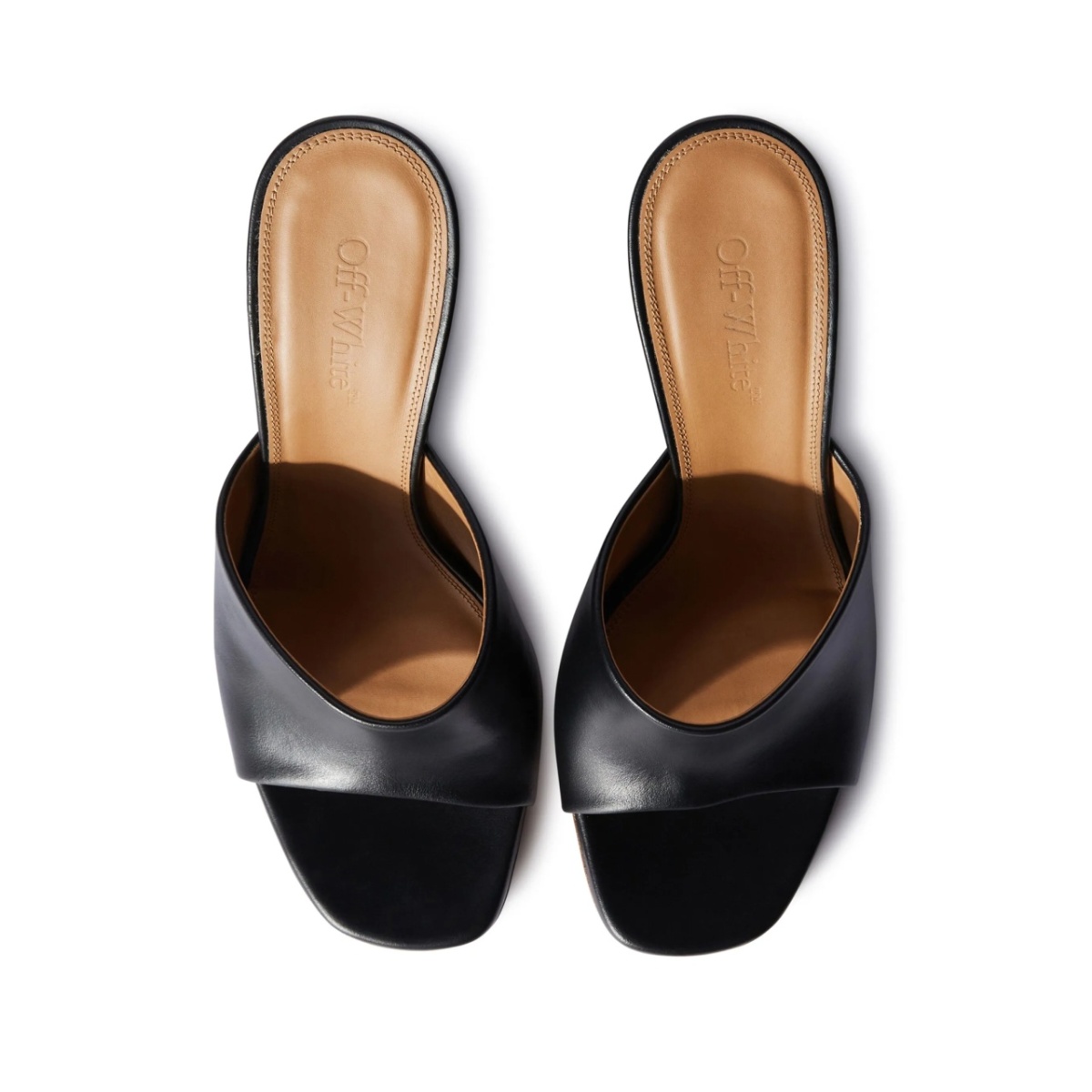 Jug wedge-heel leather mules - Img 4