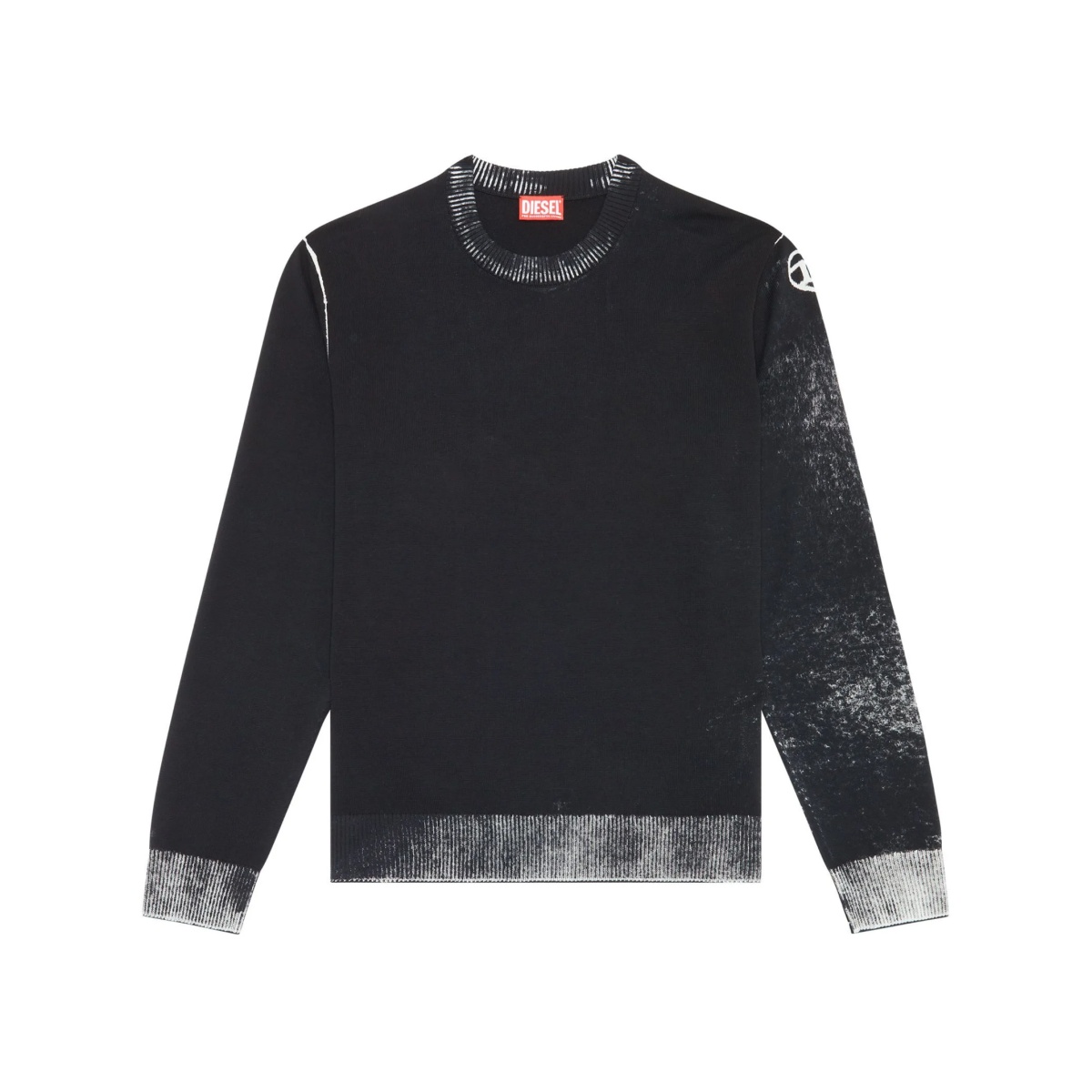 K-Larence-B reverse-print cotton jumper
