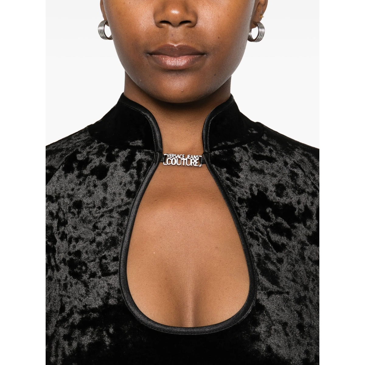keyhole-neck long-sleeves bodysuit - Img 5