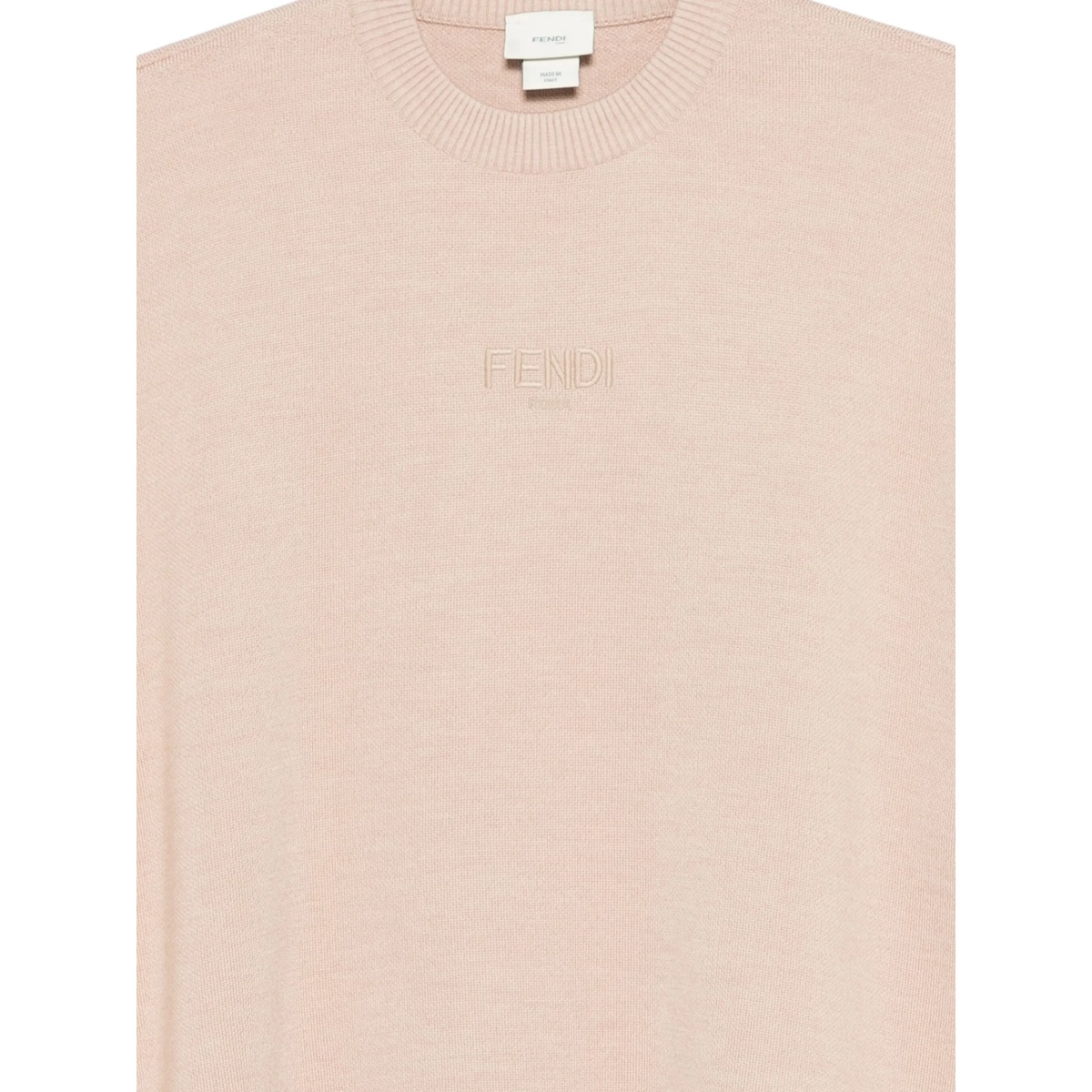 knit logo wool dress - Img 3