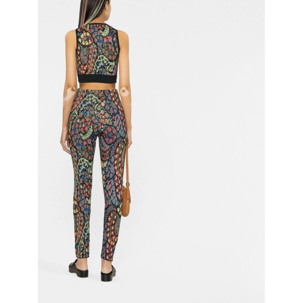 knitted floral two-piece set - Img 4