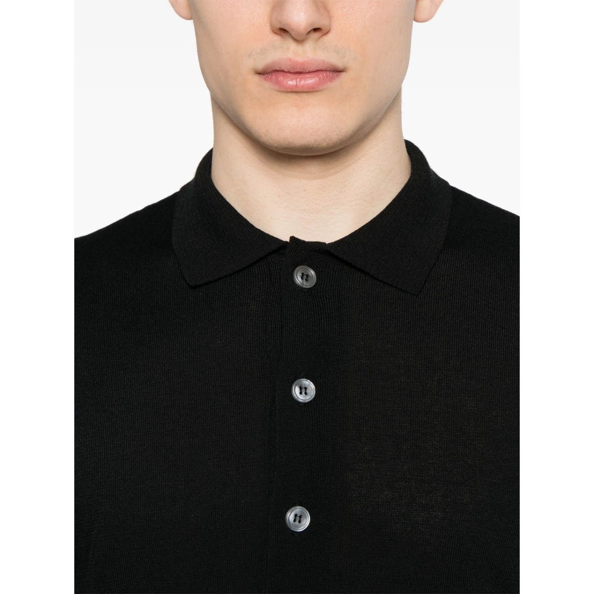 knitted polo shirt - Img 4