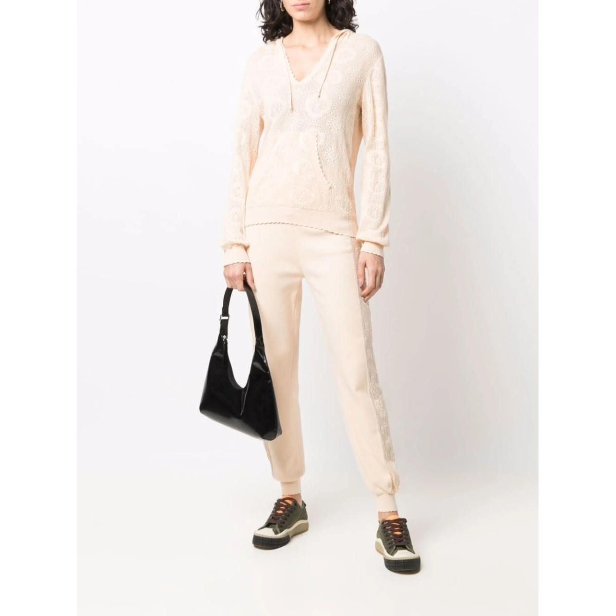 knitted track pants - Img 2