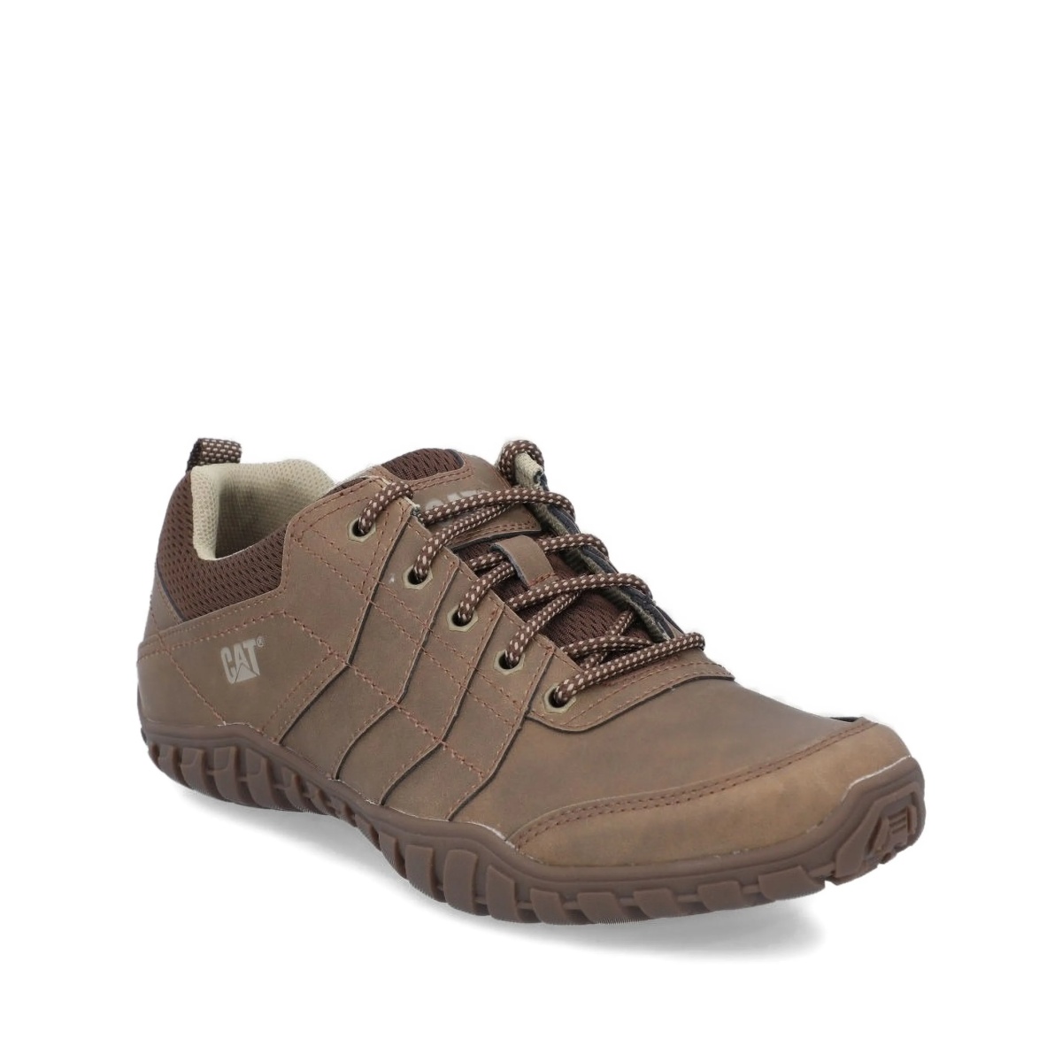 lace-up mesh low-top sneakers