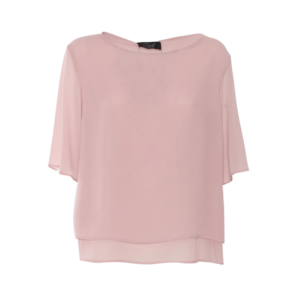 layered chiffon top