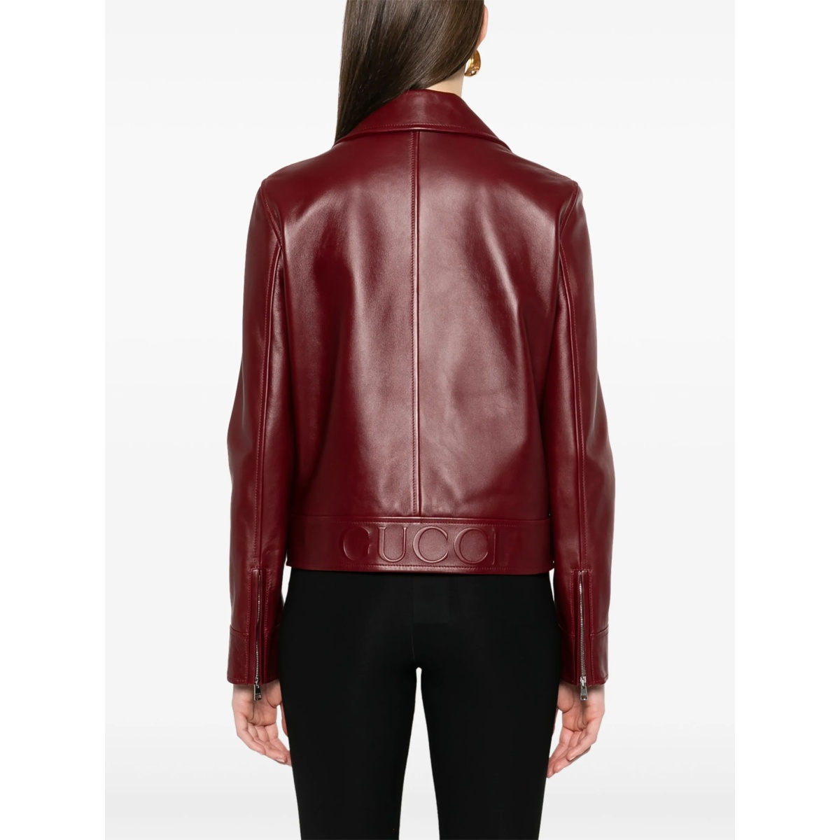 leather biker jacket - Img 4