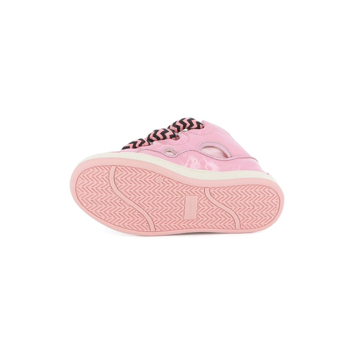 leather platform sneakers - Img 4
