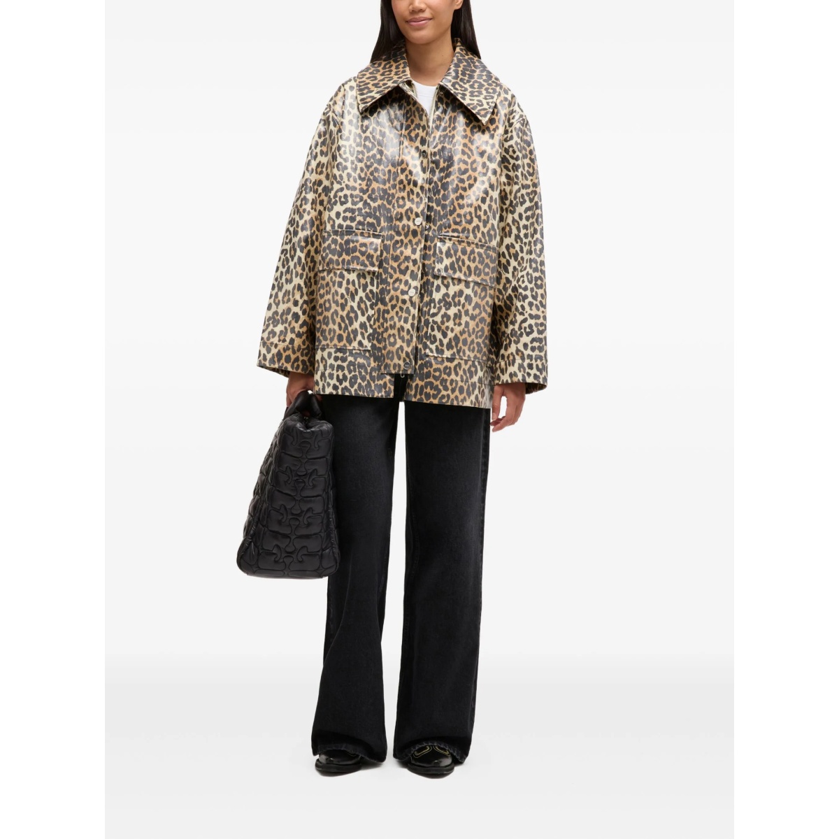 leopard-print jacket - Img 2